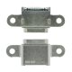 Роз'єм зарядки для Samsung G930 Galaxy S7 11 pin (4 кріплень) (контакти знизу) (Micro USB) без шлейфа (Original)