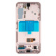Дисплей для Samsung S901 Galaxy S22 з тачскріном в рамці (Pink) (Original)