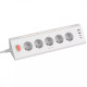 Сетевой фильтр Proove Prism Socket на 5 розеток (2xUSB-A+2xUSB-C · 1.6 м) (White)