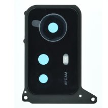 Скло камери для Xiaomi Redmi Note 12S в рамці (Black) (Original PRC)