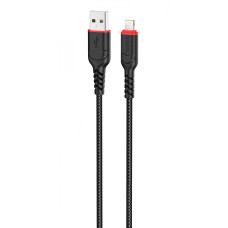 Кабель Hoco X59 USB-A – Lightning (1 м · 12W · 2.4A) (Black)
