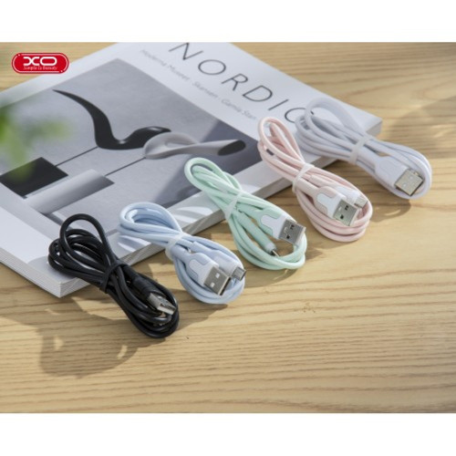 Кабель XO NB212 USB-A – Micro-USB (1 м · 10.5W · 2.1A) (White)