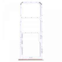 Держатель SIM-карты и карты памяти для Samsung M515 Galaxy M51 (2020) (версия на 2×SIM) (White)