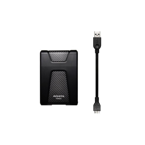 Внешний жесткий диск ADATA DashDrive Durable HD650 1TB 2.5 USB 3.1 (Black)