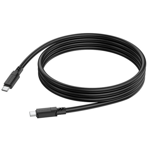 Кабель Borofone BX81 Type-C – Type-C (1 м · 60W · 3A) (Black)