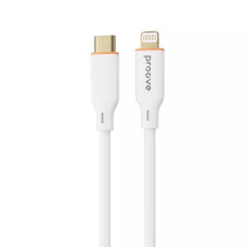 Кабель Proove Jelly Silicone Type-C – Lightning (1 м · 27W · 3A) (White)