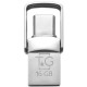Флешка USB 2.0 TG 104 Metal Series USB+Type-C 16Gb