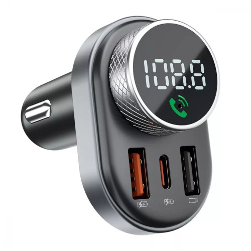 FM-модулятор Proove Launcher Sound Link USB-A+USB-C (30W · 3A) (Black)