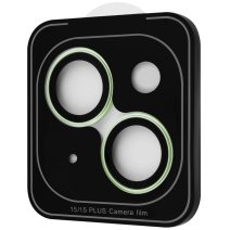 Защитное стекло камеры Proove Achilles для Apple iPhone 15 (Green)