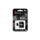 Карта памяти ADATA Premier Pro microSDXC 64GB Class 10 UHS-I U3 + адаптер SD