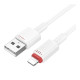 Кабель Borofone BX110 USB-A – Lightning (1 м · 12W · 2.4A) (White)