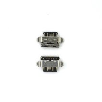 Роз'єм зарядки для Nokia 5.1 Plus 14 pin (4 кріплень) (контакти посередині) (Type-C)