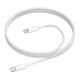 Кабель Borofone BX117 Type-C – Type-C (1 м · 60W · 3A) (White)
