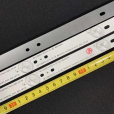 Пряма підсвітка для телевізора Bravis 32″ LB-C320X14-E11-L-G1-SE (ліва, 1 планка 562 мм, 6 LED, лінза 15,5 мм, 3 В)