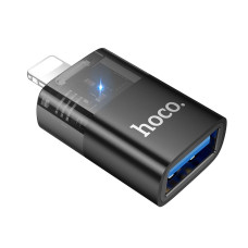 Переходник Hoco UA36 Lightning – USB-A (Black)