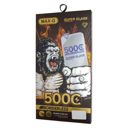 Защитное стекло MAX-G Borderless 500C для Apple iPhone 15 Pro