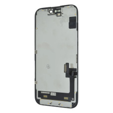 Дисплей для Apple iPhone 15 з тачскріном в рамці (Black) (Original Used)