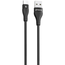 Кабель Proove Soft Silicone USB-A – Type-C (2 м · 12W · 2.4A) (Black)