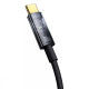 Кабель Baseus Explorer Series Auto Power-Off Type-C – Type-C (2 м · 100W · 5A) (CATS000301) (Black)