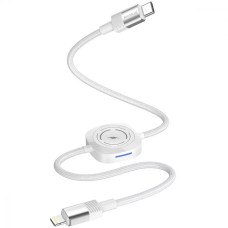 Кабель Proove Multi Charging Type-C – Lightning (1 м · 27W · 3A) (White)