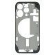 Средняя часть корпуса для Apple iPhone 15 Pro (Black) (Original PRC) (EU)