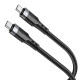 Кабель Borofone BU35 Type-C – Type-C (1.2 м · 60W · 3A) (Black)