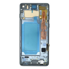 Дисплей для Samsung G973 Galaxy S10 з тачскріном в рамці (White) (IPS)