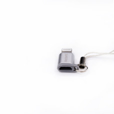 Перехідник Remax Micro-USB – Lightning (Silver)
