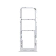 Держатель SIM-карты и карты памяти для Samsung A235 Galaxy A23 (2022) (версия на 2×SIM) (White)