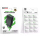 Сетевое зарядное устройство Borofone BAS74A USB-A+USB-C (20W · 3A) (Black)