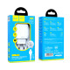 Мережевий зарядний пристрій Hoco C78A 2xUSB-A (12W · 2.4A) з кабелем USB-A – Lightning (White)