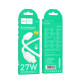 Кабель Hoco X113 Beneficio Type-C – Lightning (1 м · 27W · 3A) (White)