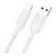 Кабель XO NB265 USB-A – Type-C (1 м · 15W · 3A) (White)