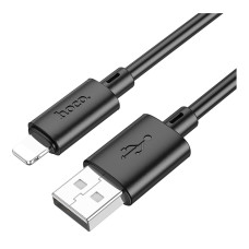 Кабель Hoco X88 USB-A – Lightning (2 м · 12W · 2.4A) (Black)