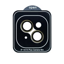 Защитное стекло камеры GERMES для Apple iPhone 14 Plus (Gold)