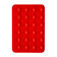 Силіконовий тримач-присоска для телефону (Red)