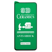 Захисна плівка Ceramic для Oppo A72 (4G) (Full Glue) (Black)