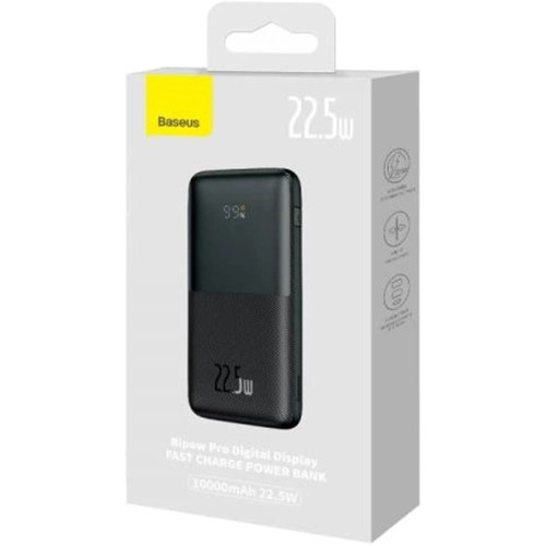 Повербанк Baseus Bipow Pro Digital Display 22.5W (10000 mAh) (White)