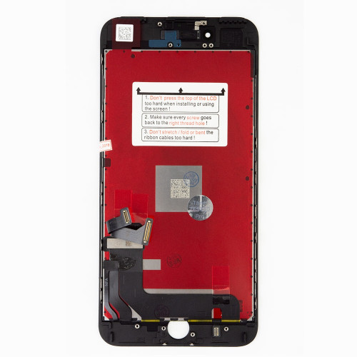 Дисплей для Apple iPhone 7 Plus с тачскрином в рамке (Black) (Original Refurbished) (ver. Sharp/TOSHIBA) (Замінено тачскрін)