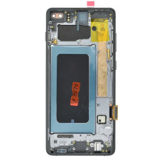 Дисплей для Samsung G975 Galaxy S10 Plus з тачскріном в рамці (Black) (Original Refurbished)