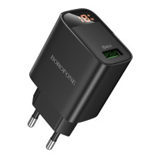 Сетевое зарядное устройство Borofone BA95A USB-A (18W · 3A) (Black)