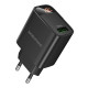Мережевий зарядний пристрій Borofone BA95A USB-A (18W · 3A) (Black)