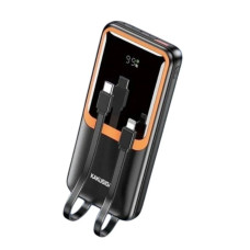 Повербанк Kakusiga KSC-1088 22.5W з кабелем C та L (20000 mAh) (Black)
