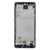 Дисплей для Samsung A725 Galaxy A72 (2021) з тачскріном в рамці (Black) (OLED) (Big size)