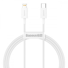 Кабель Baseus Superior Series Fast Charging Type-C – Lightning (0.25 м · 20W · 2.4A) (CATLYS-02) (White)