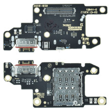 Нижня плата для Xiaomi Poco X6 з роз’ємом зарядки та мікрофоном (Original PRC)