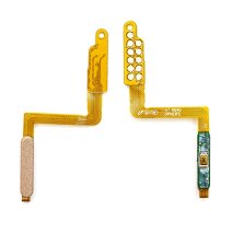 Сканер відбитків пальців для Samsung A750 Galaxy A7 (2018) (Gold) (з кнопкою ввімкнення)