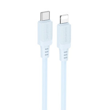 Кабель Borofone BX115 Lotto Type-C – Lightning (1 м · 27W · 3A) (Blue)