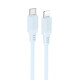 Кабель Borofone BX115 Lotto Type-C – Lightning (1 м · 27W · 3A) (Blue)