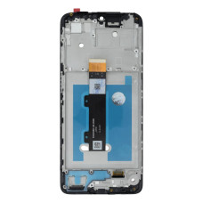 Дисплей для Motorola XT2239 Moto E22 з тачскріном в рамці (Black) (Original PRC)